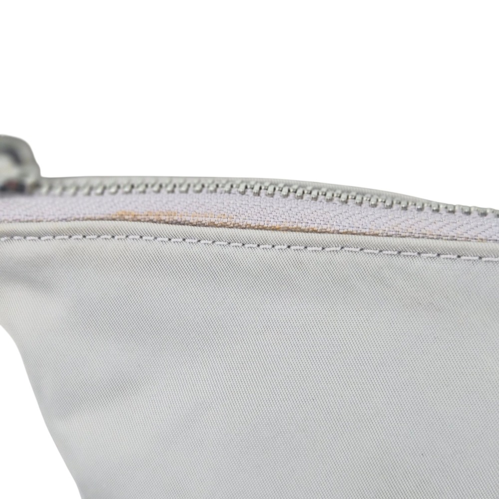 Kate Spade New York Chelsea Grey Nylon Large Tote Bag Shoulder Bag Zip Top FLAWS - Picture 8 of 10
